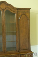 33267EC: BAKER George III English Style Walnut Breakfront