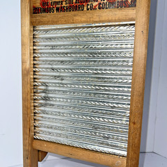 Antique Dubl Handi Washboard Wall Spice/Medicine Cupboard/Cabinet Vintage Shelve