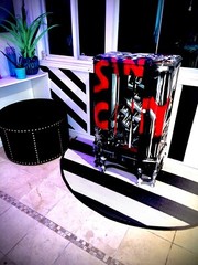 “SIN CITY “ Comics Custom Painted POP ART Furniture