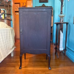 Mechanics Furniture Co Antique Music Cabinet Barker Bros 1904 Dark Wood Good