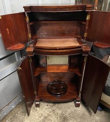 VICTORIAN MAHOGANY BAR CABINET