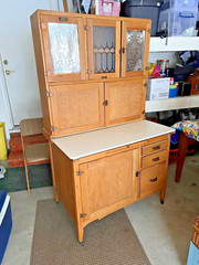 antique kitchen hutch cabinet