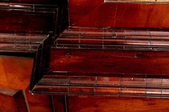 Antique Georgian Mahogany Breakfront China Cabinet