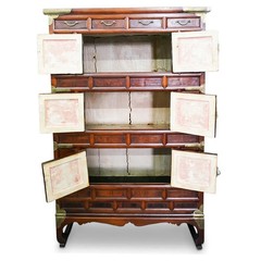 Tall 19th Century Korean Tansu Cabinet