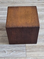 Antique 6 Drawer Library Card Catalog Dovetail Library Bureau Sole Maker