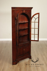 Statton Georgian Style Old Towne Cherry Corner Cabinet