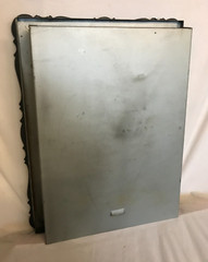 VTG Mid Century Medicine Cabinet Mirror Niche Pair Sconces Bathroom Set 1844-24B