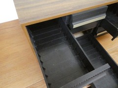 1970’S RETRO 6 DRAW AUDIO CASSETTS MEDIUM CABINET 39 X 30 X 19 cm #C1693