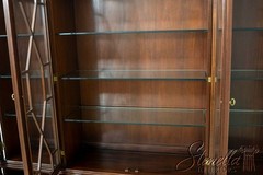 70176: COUNCILL CRAFTSMEN Large 4 Door Mahogany Breakfront Bookcase