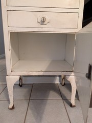 Vintage/Antique? Art Deco Metal Medical Cabinet