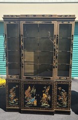 oriental china hutch cabinet