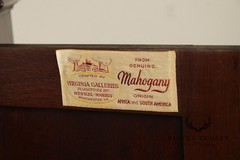 Henkel Harris Virginia Galleries Mahogany Corner Cabinet