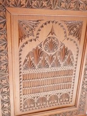 Art Nouveau Dutch Wooden Cabinet Antique Chip Carved Chest Folk Art Apothecary