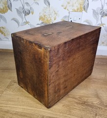 Vintage Collectors Cabinet Table Top Drawers Engineer Watchmaker Tool Chest