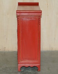 RARE ORIENTAL CHINESE EXPORT VINTAGE CABINET LOTS OF DRAWERS FOR FINE TEAS
