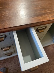 Gorgeous Antique & Unique Apothecary Table Cabinet