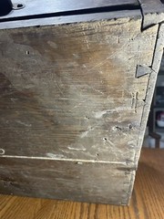 Antique Oak 1800s Post Office Stamp Money Cabinet Solid Oak Original Keys Lock