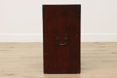 Chinese Antique Pine Tabletop Hall Bath or Jewelry Cabinet #56142