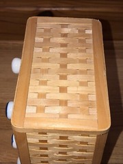 6 Drawers Cabinet Wooden Apothecary Medicine Storage Box Organizer Wicker Sewing