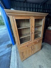19th Century Piece Irish Pine Cupboard