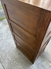 Antique Quarter Sawn Oak 24 Drawer Catalog / File / Folio Cabinet ~ Cape Cod