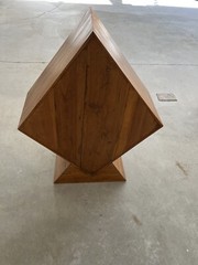 Mid Century MCM Small Triangular Cabinet