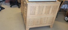 vintage flat file cabinet