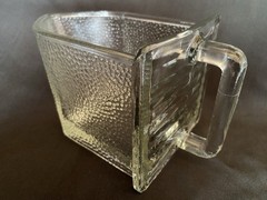 Rare Antique Vintage LRG Gerrix Glass Dry Scoop for Hoosier Cabinet ~ ORIGINAL