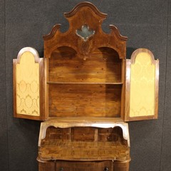 Trumeau wood furniture desk bureau cabinet living room secrétaire 20th century