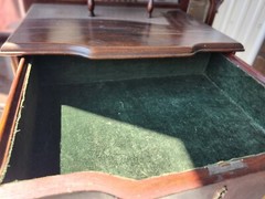 Antique Mahogany Sheet Music Cabinet