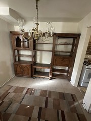 Antique Oak Entertainment Center/Bar Cabinet Pickup Only New York No Low ball