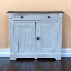 Gorgeous Antique Farmhouse Cabinet, Antique Cabinet, Distressed Furniture, Wood