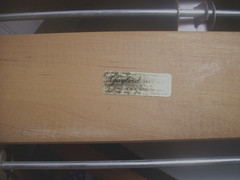 Vintage wood library card file drawer box dovetailed corners Gaylord Bros. N.Y.