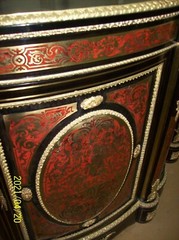 Antique Boulle Sideboard Cabinet French