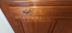 Antique Corner China Press Hutch Storage Cupboard Victorain Style