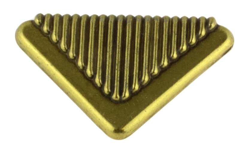 (12 Pack) 1-1/2″ Art Deco Finger Pull Antique English