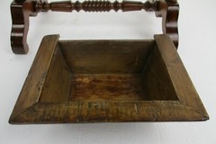 Antique Edwardian Desk Cabinet Quilting Writing Table Gorgeous Exquisite