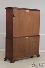 74043: HENKEL HARRIS Mahogany 4 Door China Cabinet