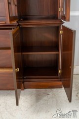 70176: COUNCILL CRAFTSMEN Large 4 Door Mahogany Breakfront Bookcase