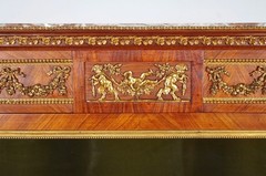 Transition style display case in Linke’s taste, violet wood, circa 1880