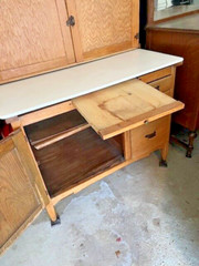antique kitchen hutch cabinet