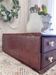 Antique Howard Two Drawer Cabinet