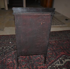 Antique Music Cabinet Phonograph Record Cabinet Wood c1920s-40s