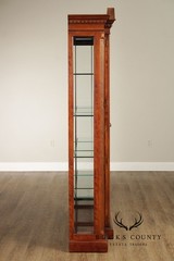 Henredon Georgian Style Large Four Door Curio Display Cabinet