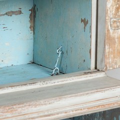 19th Century Swedish Gustavian Pine Wedding Cabinet in Gray Painted Finish