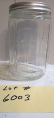 Hoosier cabinet Original “COLONIAL Style ” Tea Spice Jar Embossed Lot # 6003
