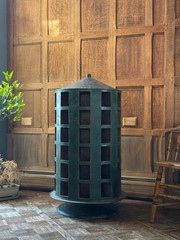 Antique Rotating Parts Cabinet, Sorting Cabinet, Revolving Countertop Display