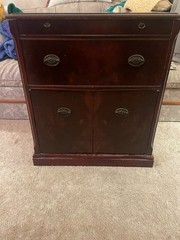 Tower sears and robuck wine chest