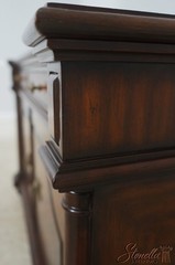 L72633: MAITLAND SMITH Mahogany Stone Top Console Cabinet