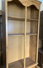 ETHAN ALLEN Heirloom nutmeg Tall Library Bookcase 10-9026
